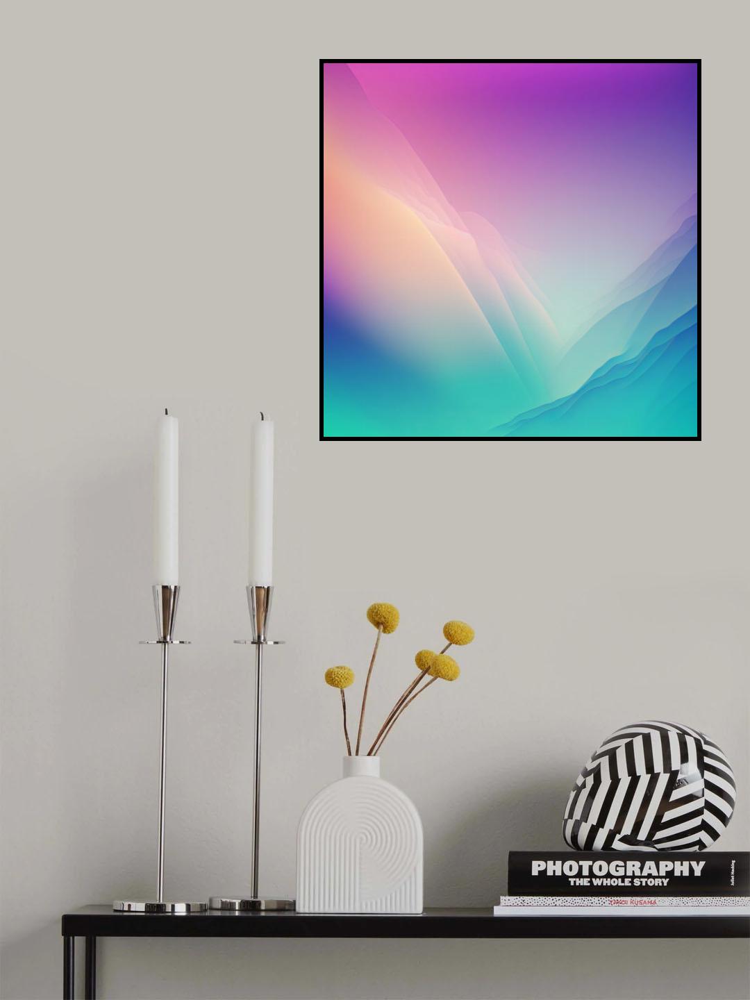 Gradient 50 Poster och Canvastavla