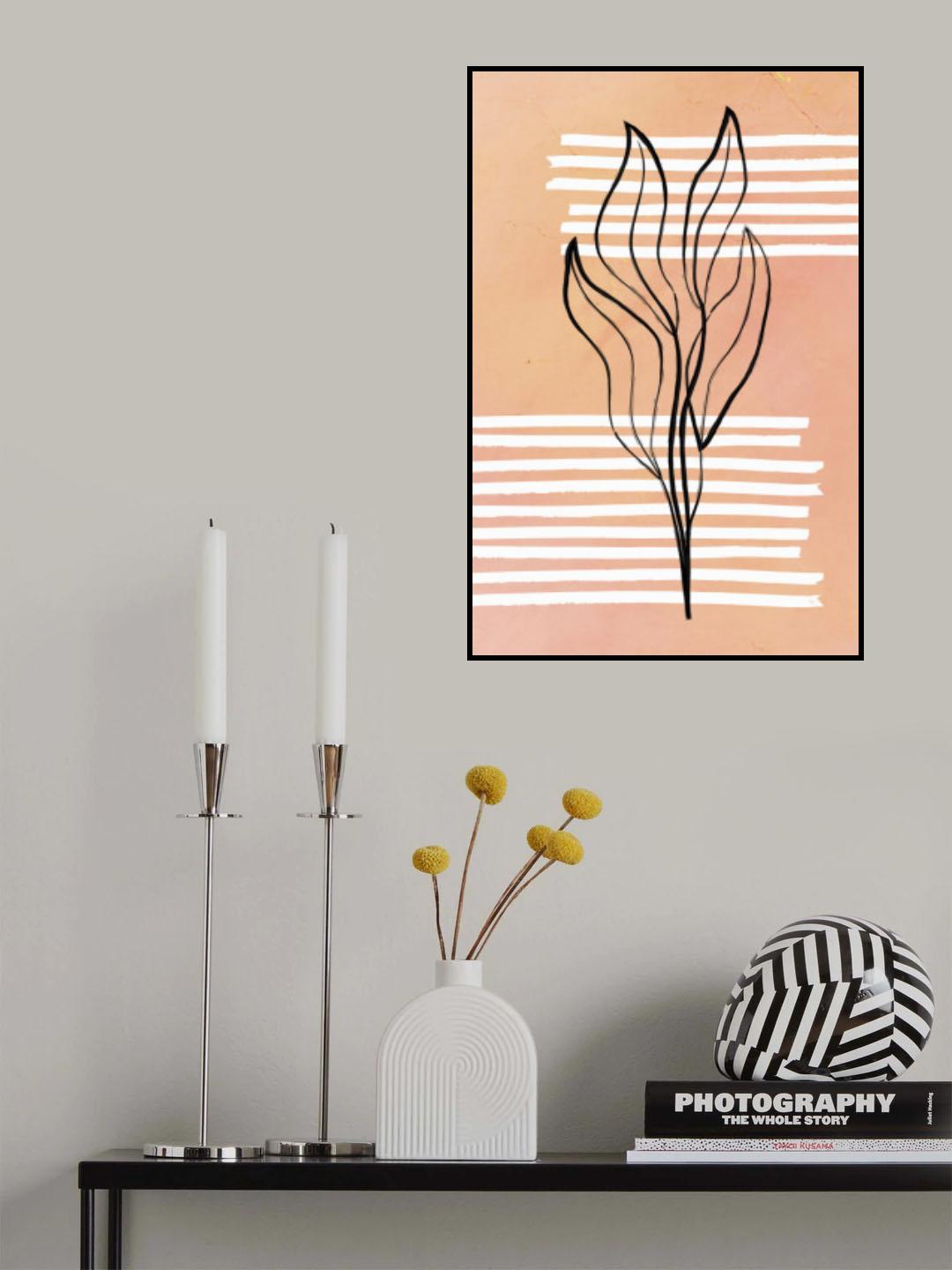 Plant Orange Poster och Canvastavla
