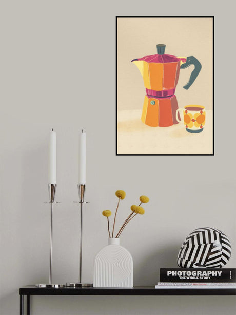 Coffee break Poster och Canvastavla