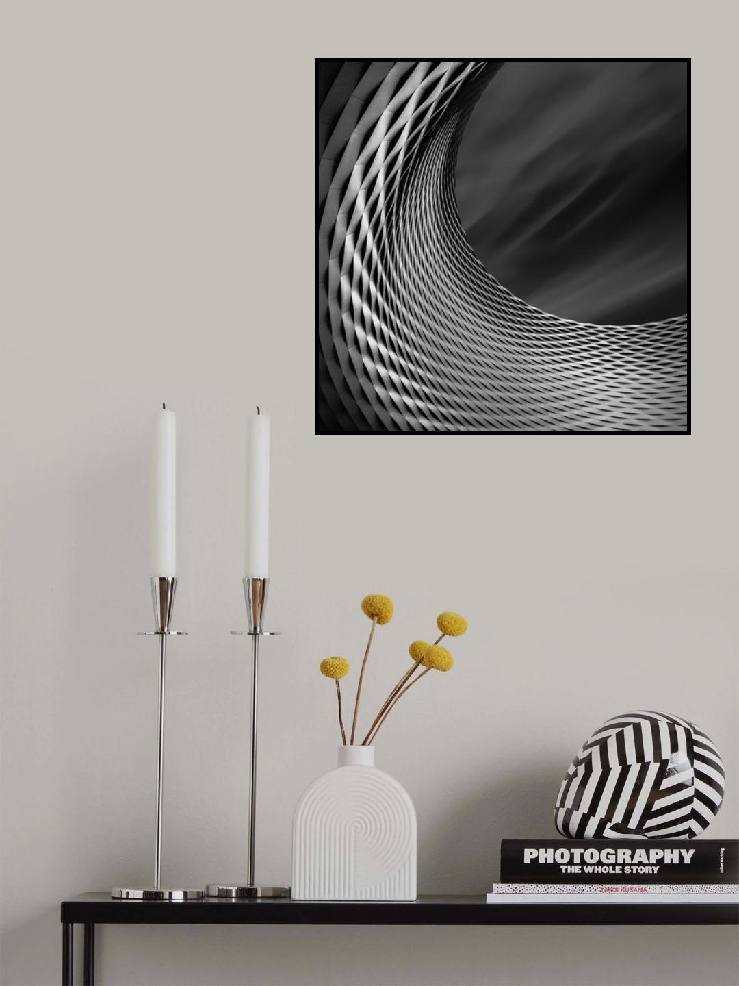 Low moon Poster och Canvastavla