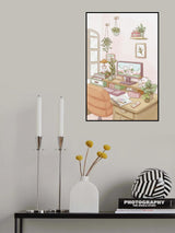 Workspace Lock Poster och Canvastavla