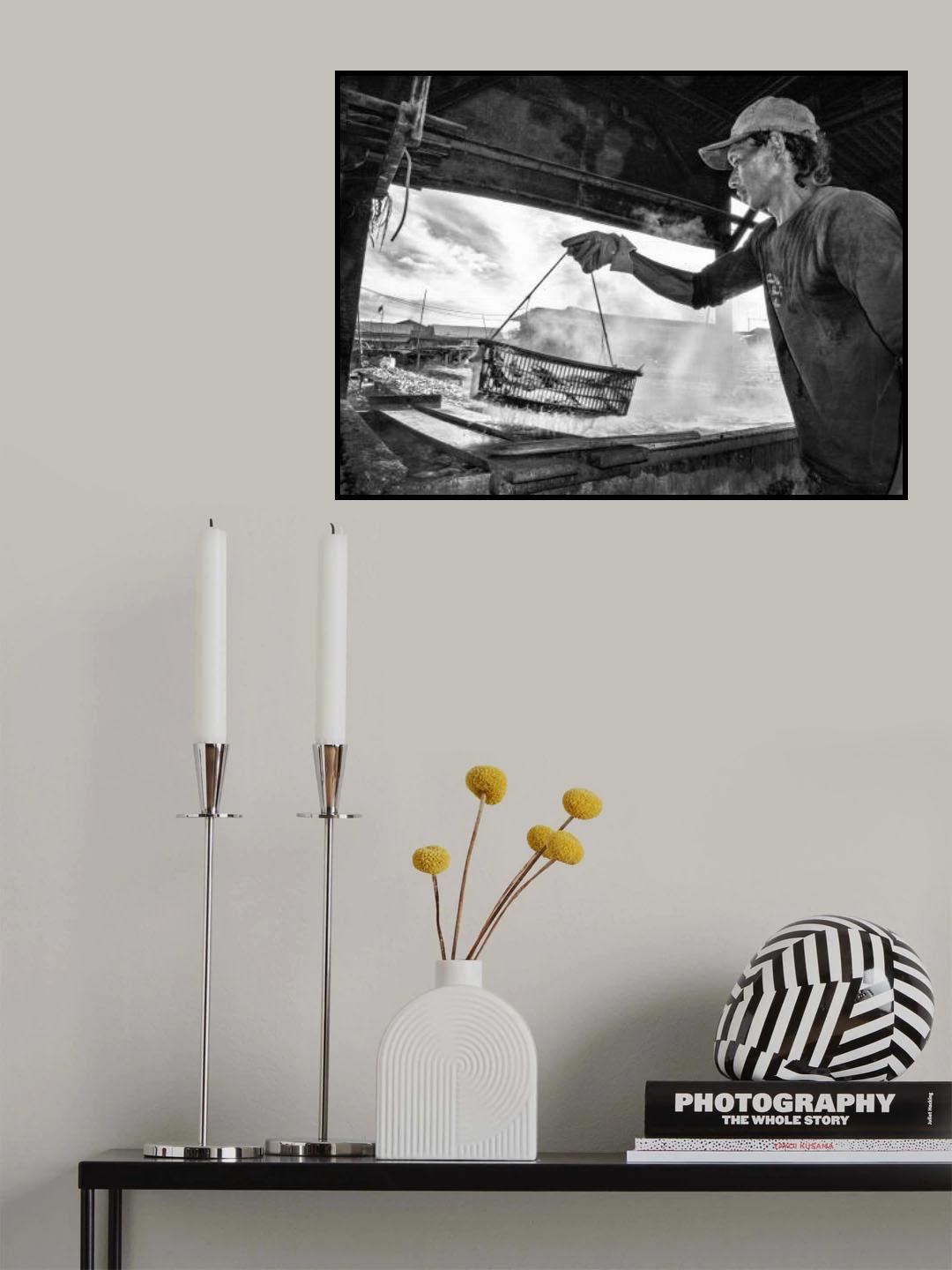 Bring Out Steam Fish Poster och Canvastavla
