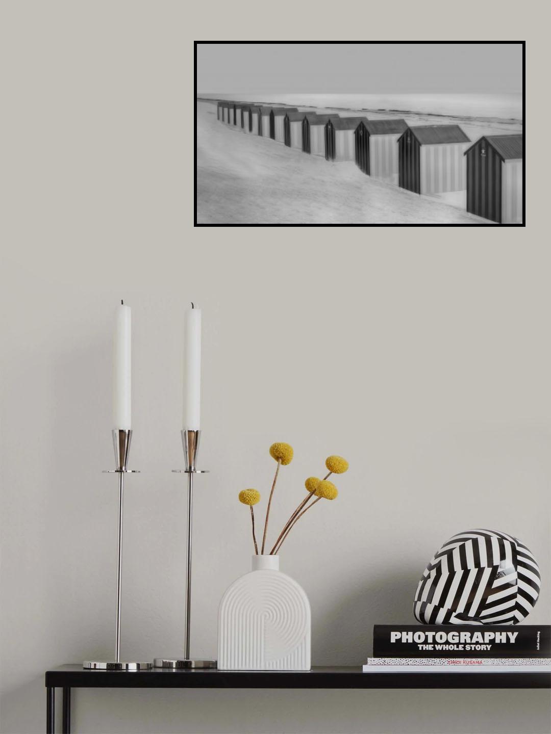 Beachhouses Poster och Canvastavla