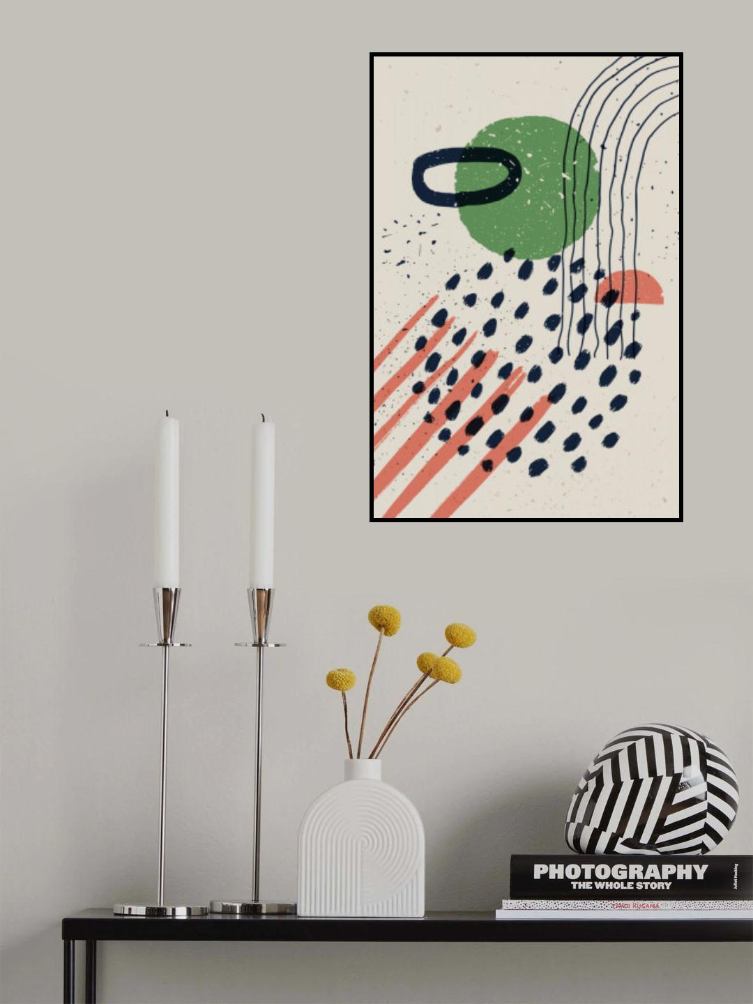 Abstract Poster Series #1 Poster och Canvastavla
