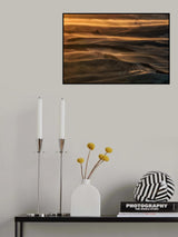 Misty Farmland Poster och Canvastavla