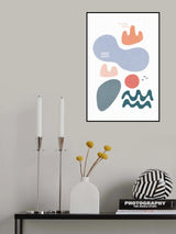 Landscape Shapes 38 Poster och Canvastavla