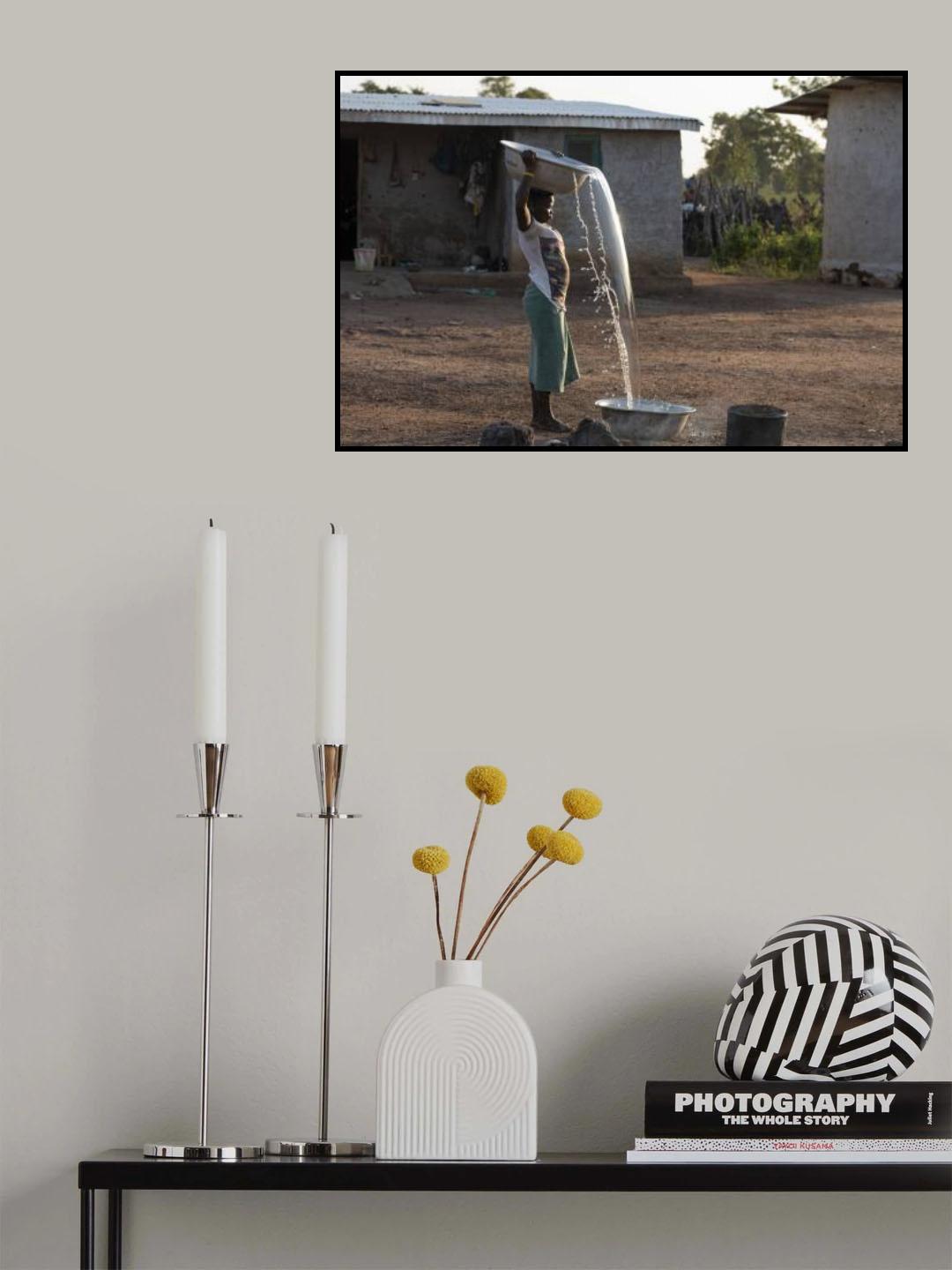 water suply... Poster och Canvastavla