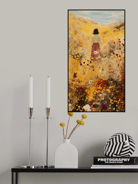 In The Yellow Fields Poster och Canvastavla