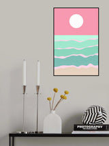 Sunset Over the Ocean #3 Poster och Canvastavla