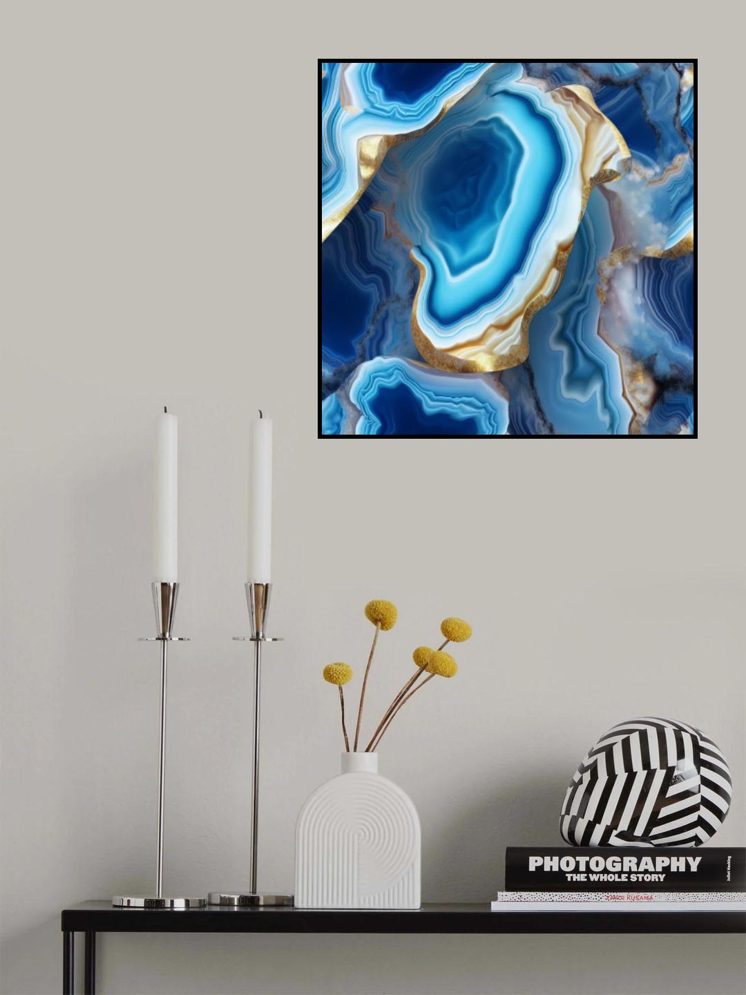 Agate 16 Poster och Canvastavla
