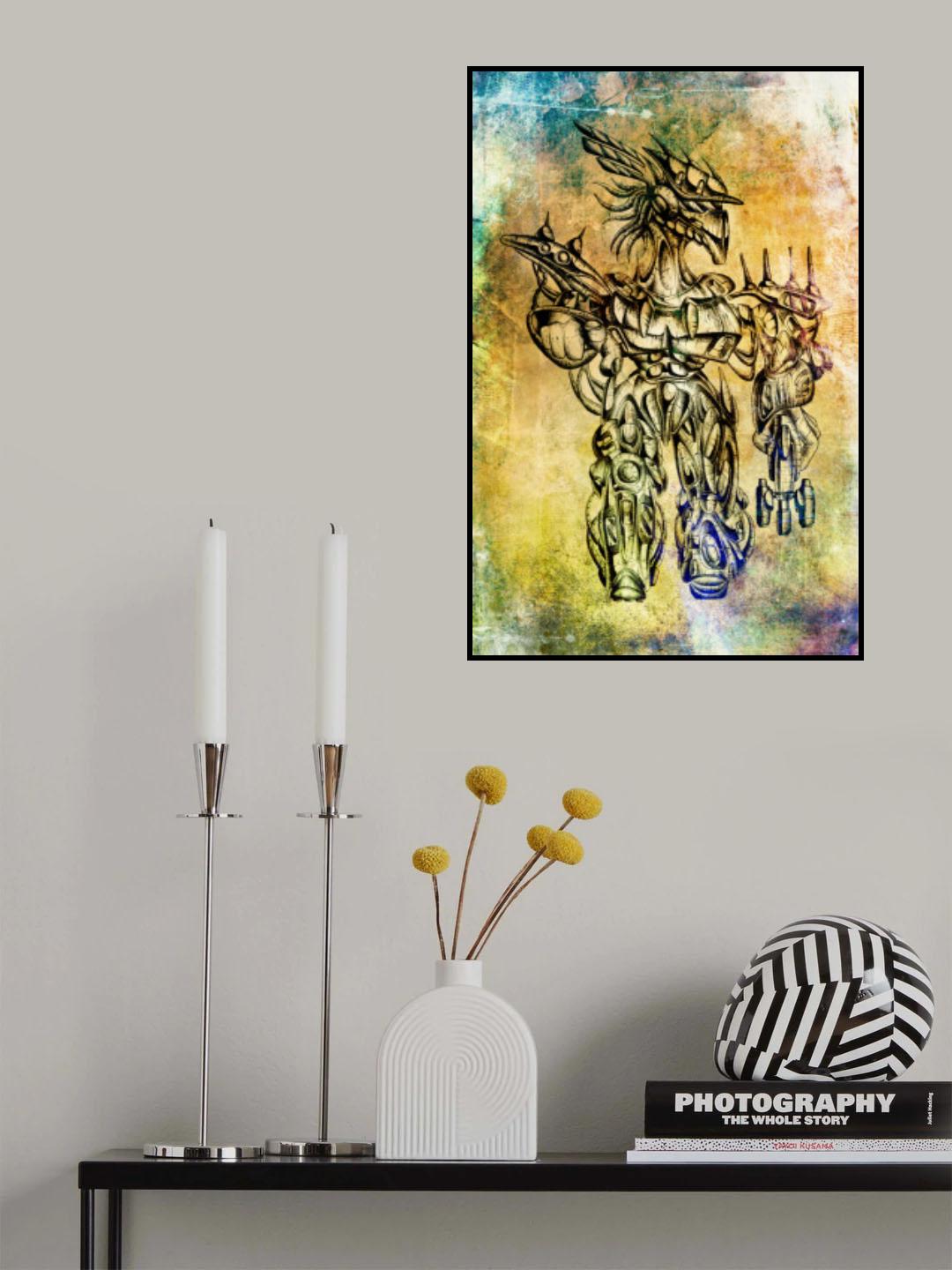 It was not me cyborg Poster och Canvastavla