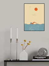 Swimmer Poster och Canvastavla