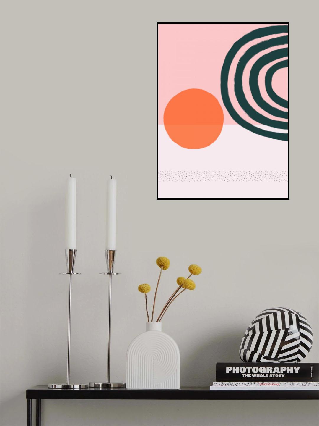 Abstract Horizon Poster och Canvastavla