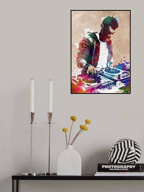 Music DJ 1 Poster och Canvastavla