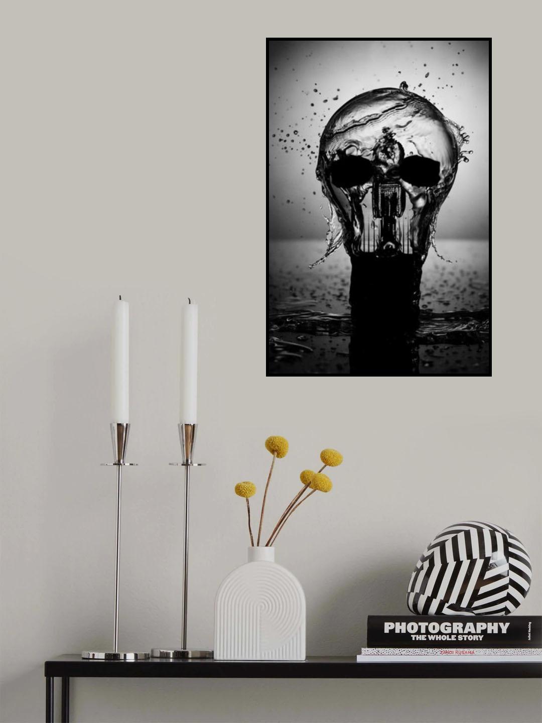 Feel the light, Skullpt 'ure Life Poster och Canvastavla