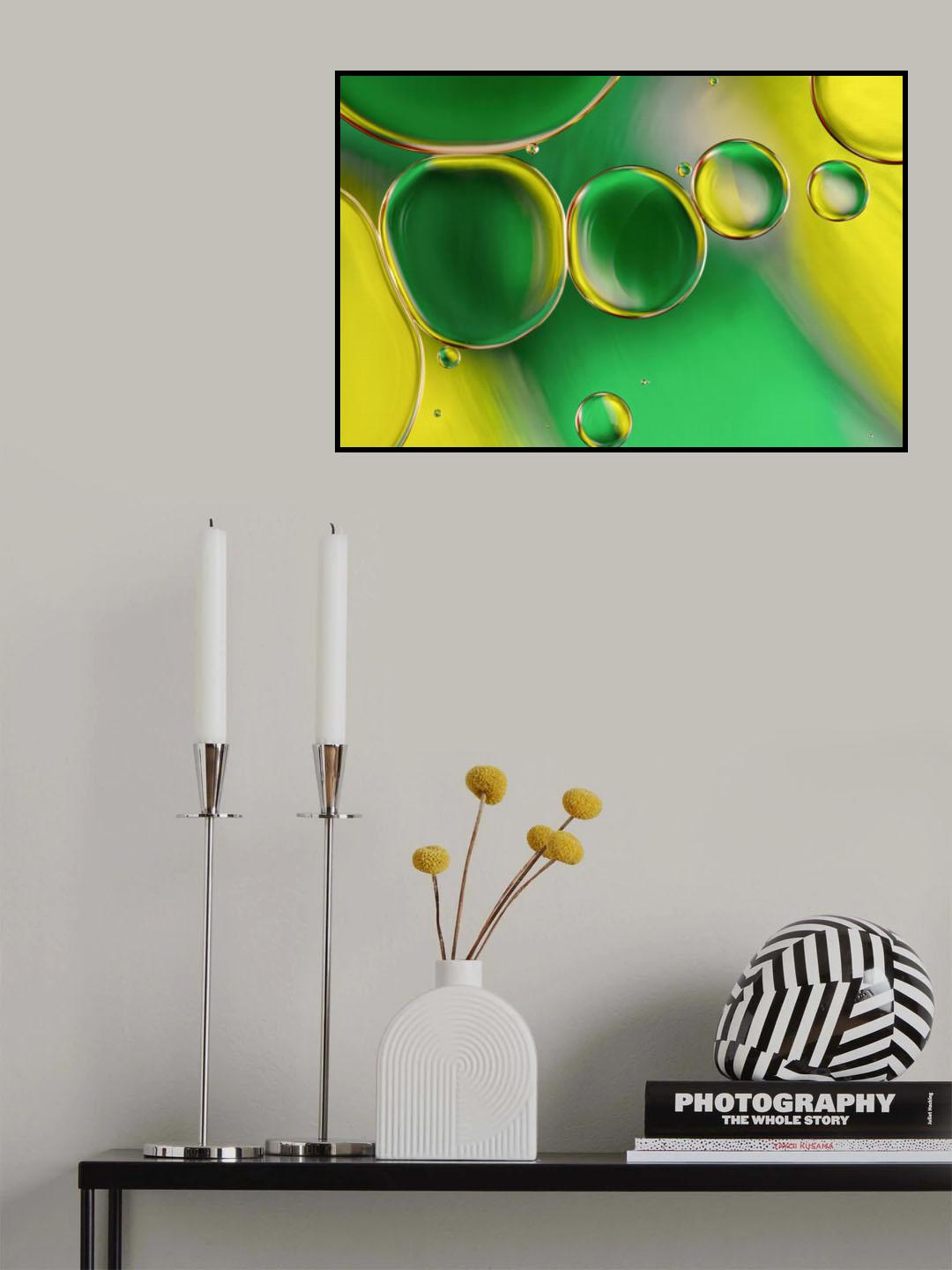 Oil and water Poster och Canvastavla