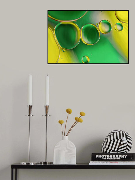 Oil and water Poster och Canvastavla