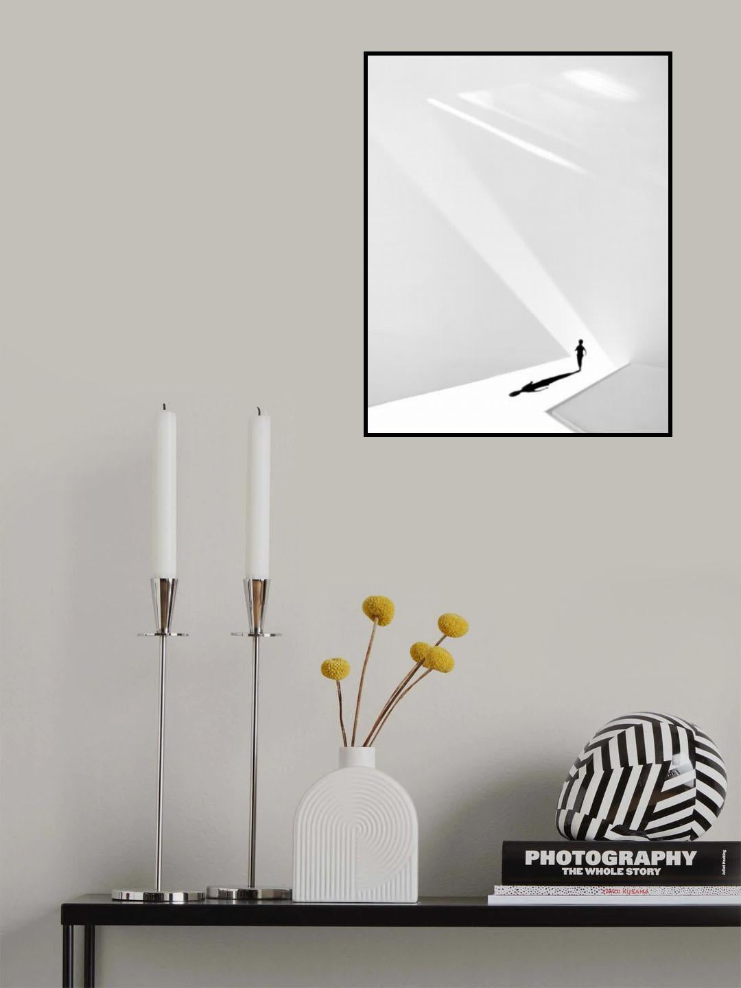 Playing with my shadow Poster och Canvastavla