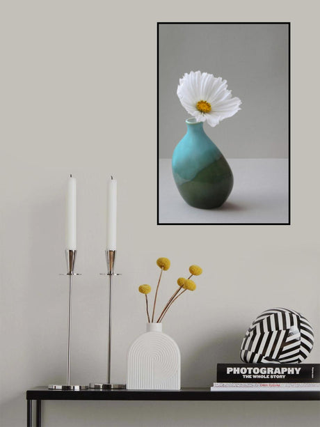 Cup Cake Cosmos Still Life Poster och Canvastavla