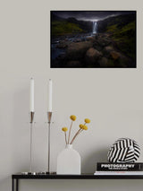 Gufufoss Poster och Canvastavla