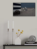 the blue cabin... Poster och Canvastavla