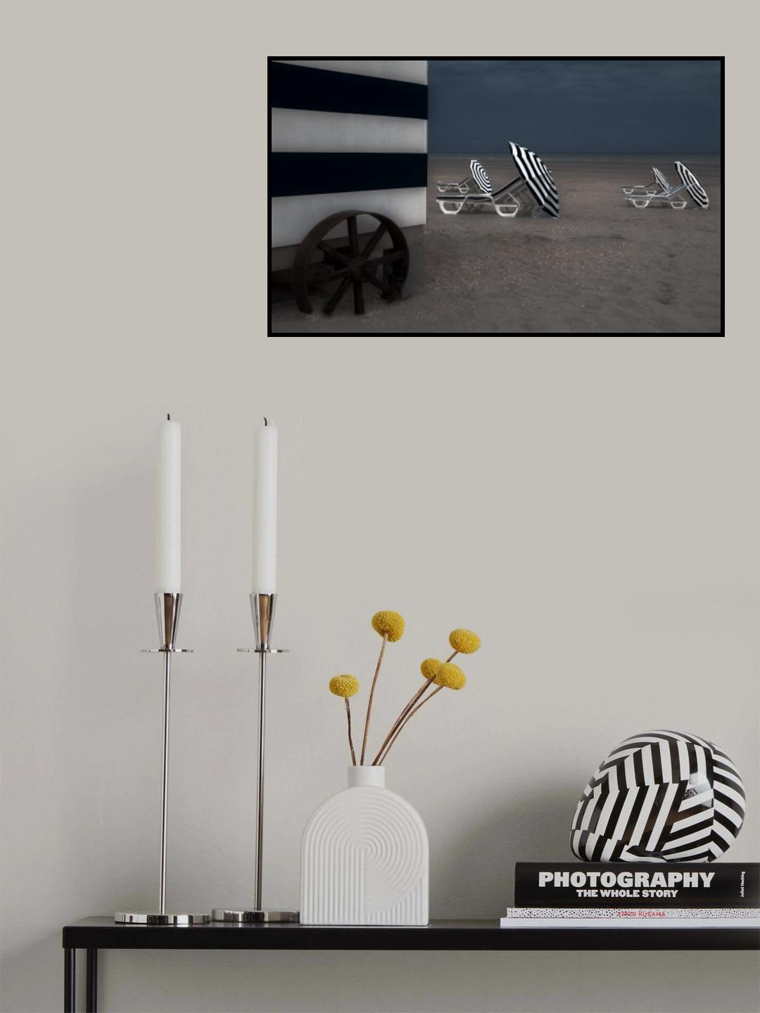 the blue cabin... Poster och Canvastavla