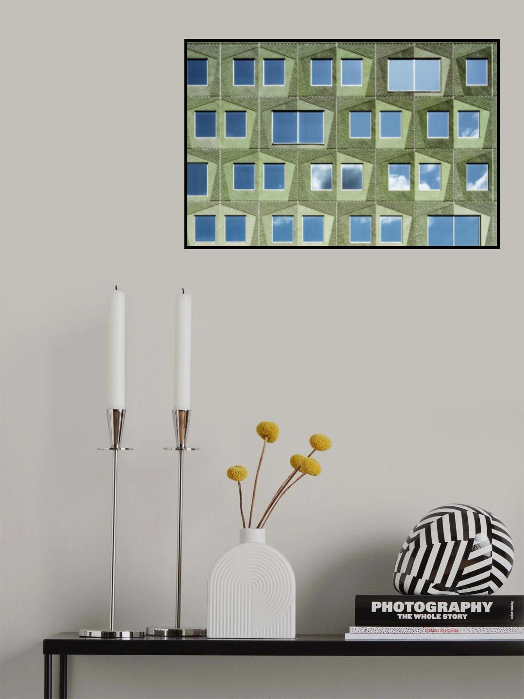 Facade Mood Poster och Canvastavla