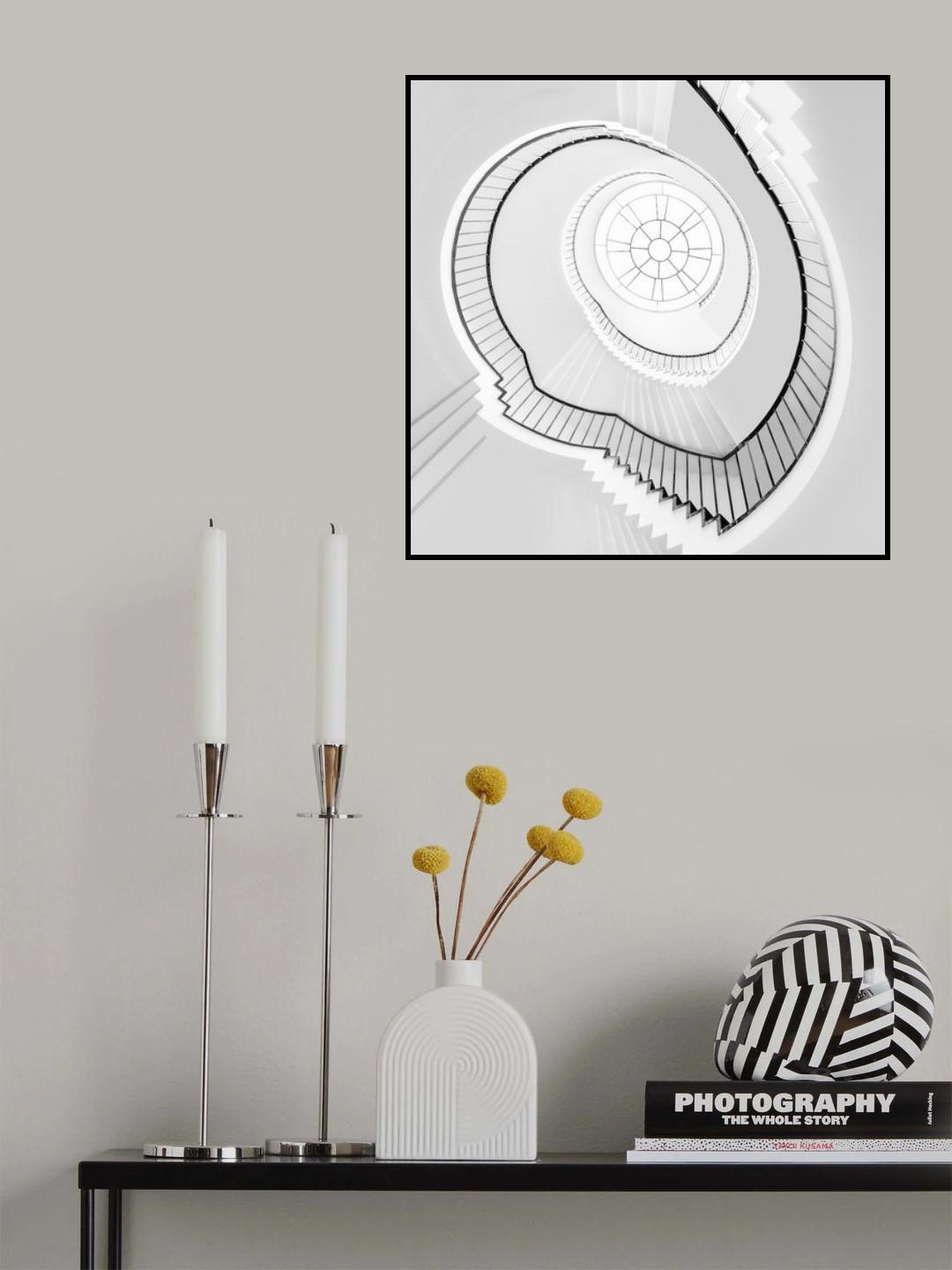 Round And Round Poster och Canvastavla