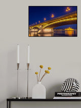 A View of Budapest Poster och Canvastavla