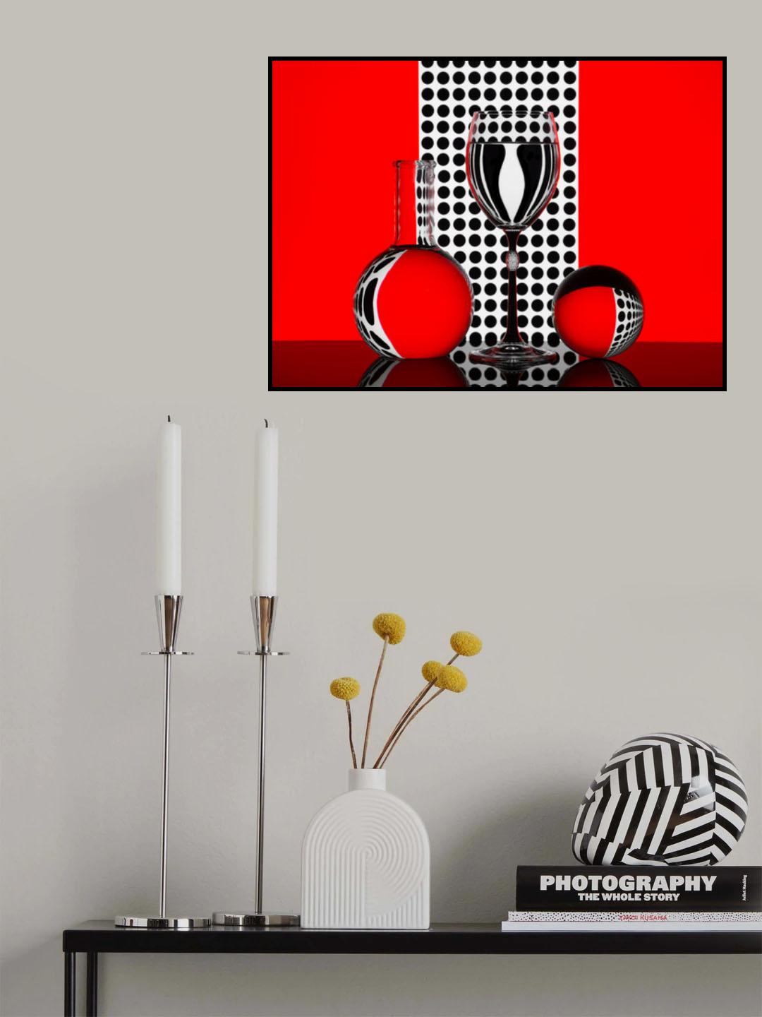 Spotted Refraction Poster och Canvastavla