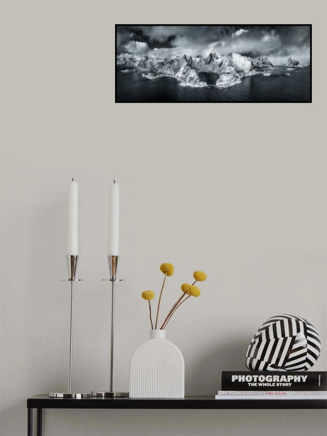 Ring of Snow Mountains (Panorama) Poster och Canvastavla