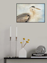 The Great Blue Heron Poster och Canvastavla