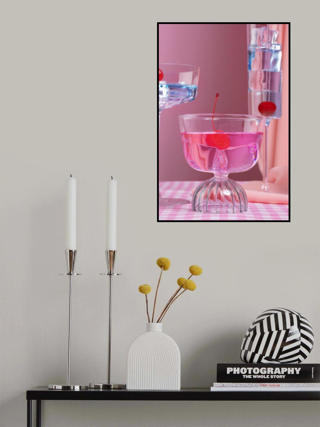 Pink party Poster och Canvastavla