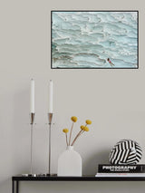 Turquoise Paradise Poster och Canvastavla