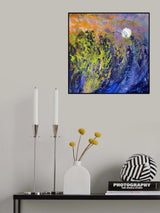 Df217marshmoonrise Poster och Canvastavla