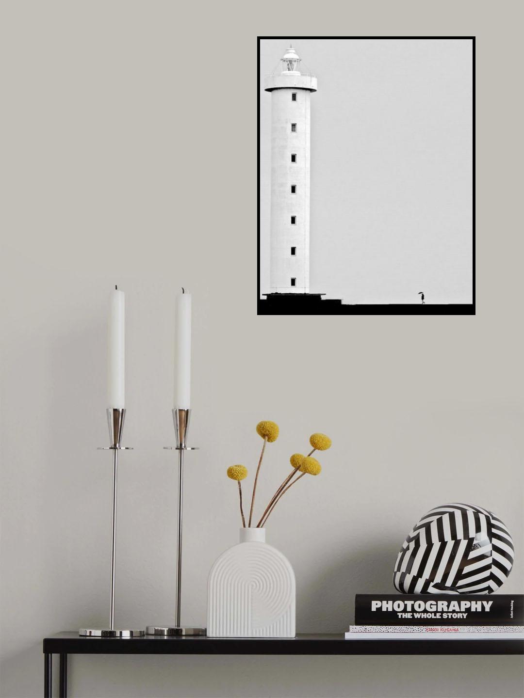 il faro Poster och Canvastavla