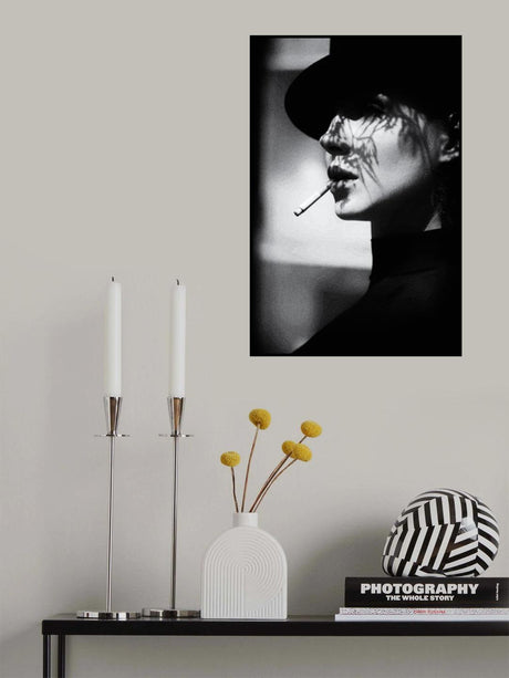 lady in black Poster och Canvastavla