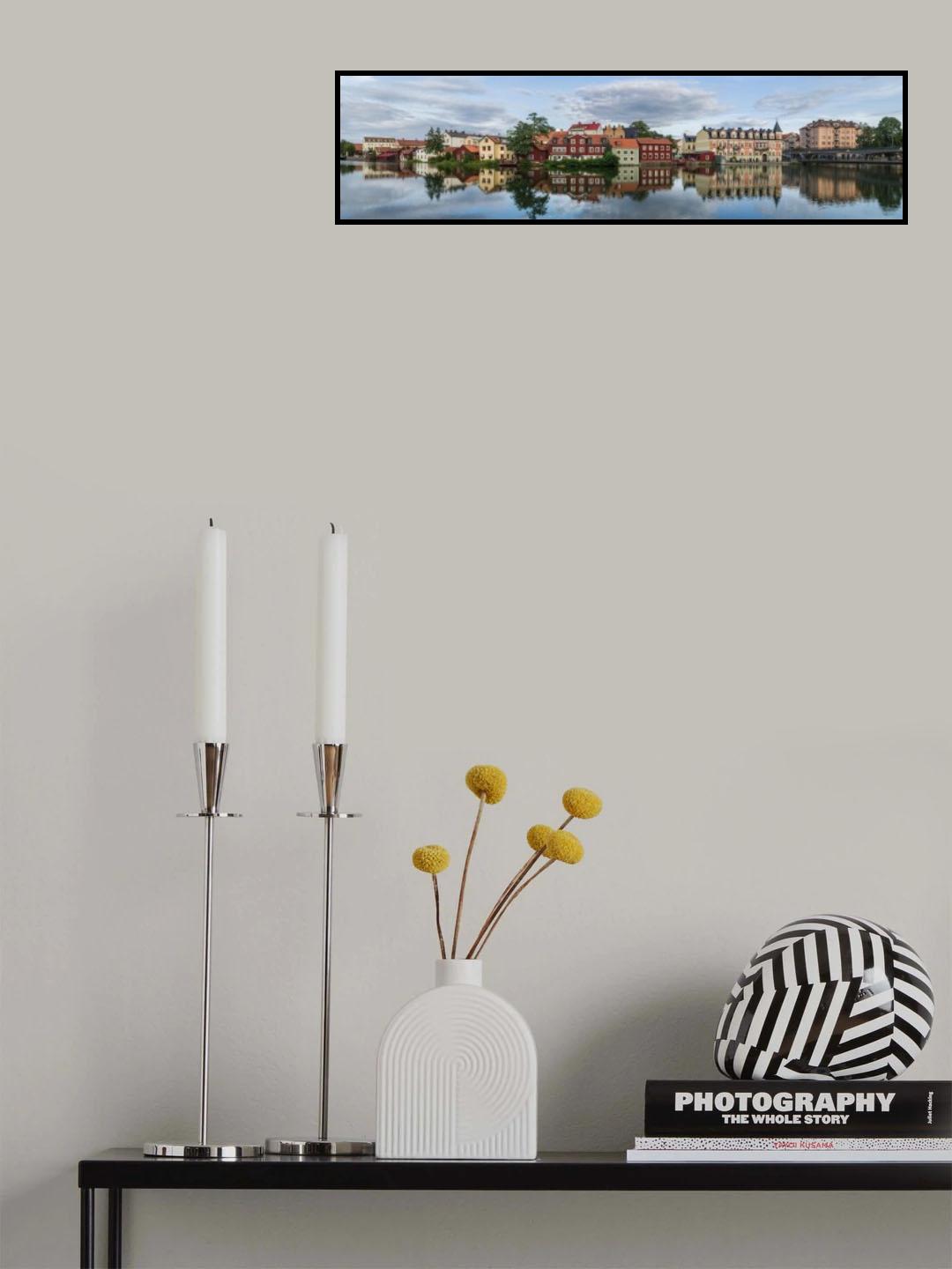August View at Old Town Poster och Canvastavla
