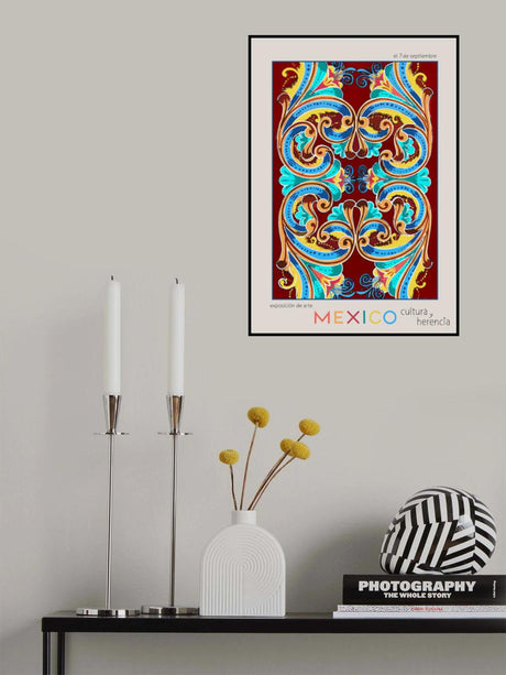 Mexico City Art Basel Poster och Canvastavla
