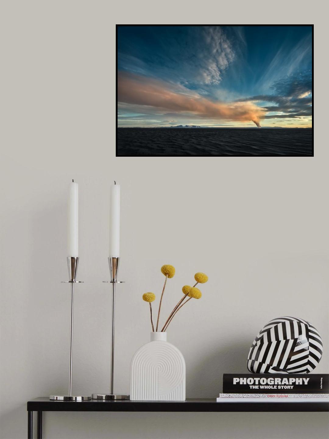 Holuhraum Eruption Poster och Canvastavla