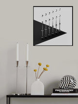 Drops on Needles Poster och Canvastavla