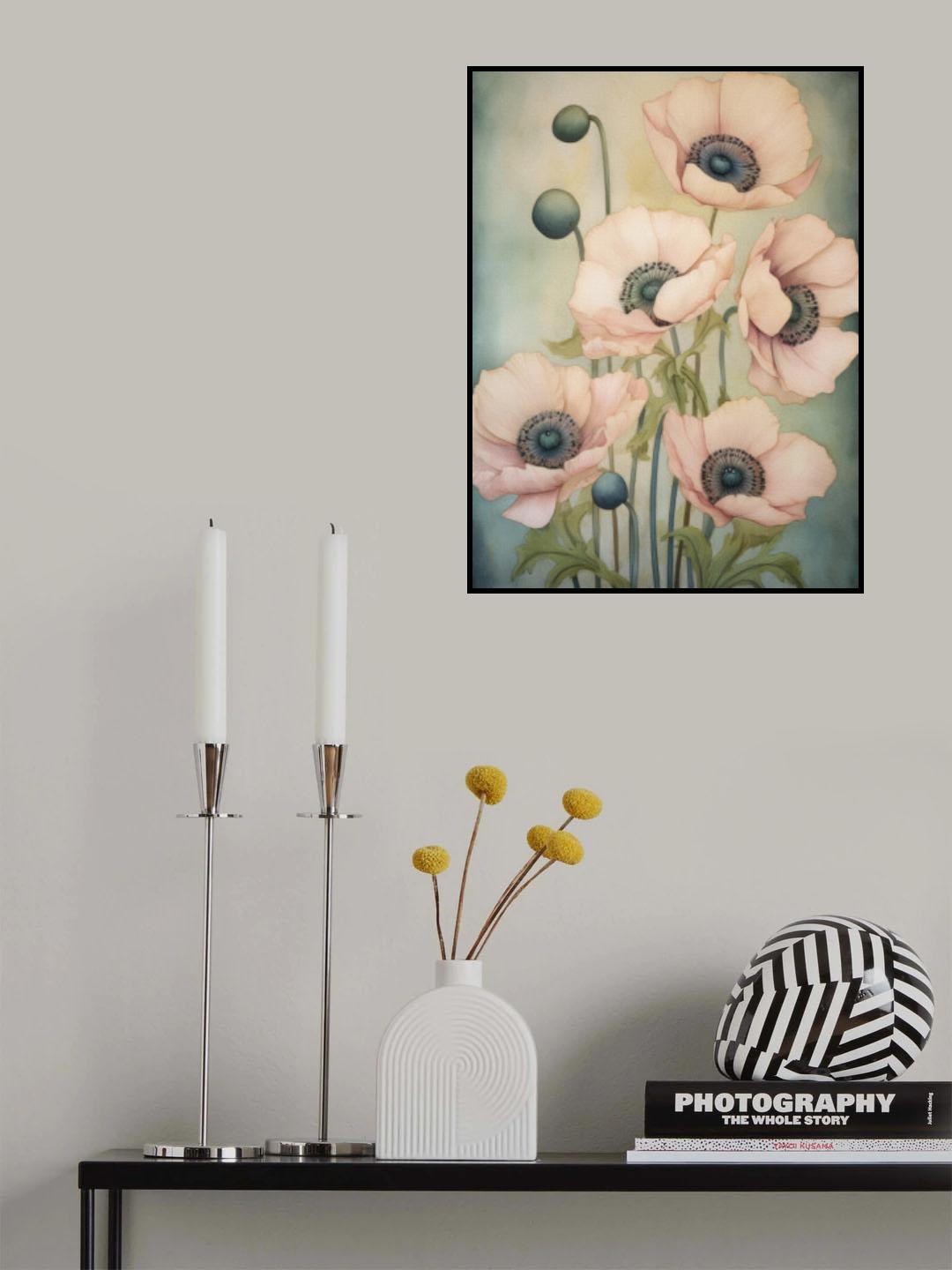 Poppies 40 Poster och Canvastavla