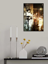 雨夜的城市 Poster och Canvastavla