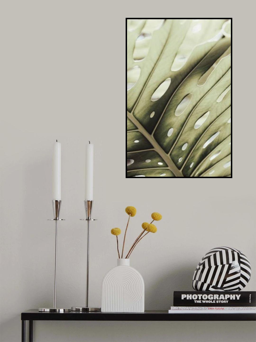 Graphic Leaf_2 Poster och Canvastavla