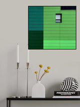 Shades of green Poster och Canvastavla