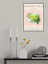 Green Tea Est. 1961 Poster och Canvastavla