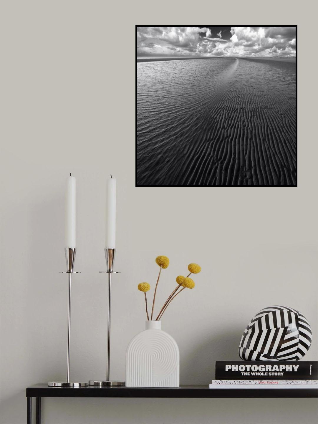 ocean &amp; clouds Poster och Canvastavla