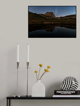 Comet Neowise over Campo Imperatore Poster och Canvastavla