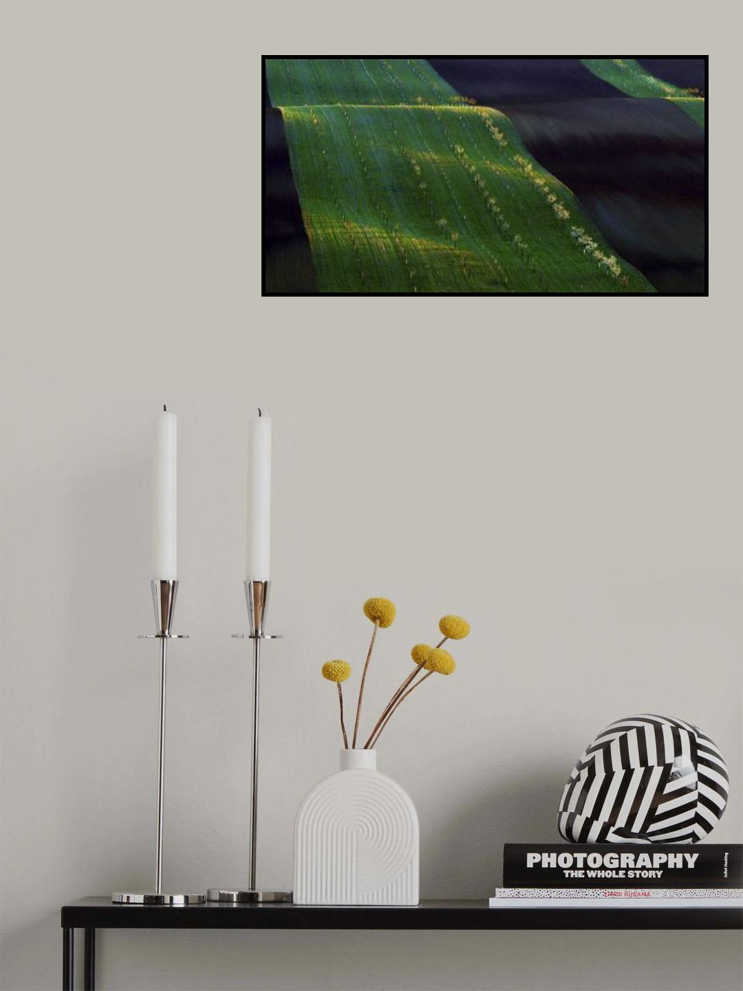Moravian Waves Poster och Canvastavla