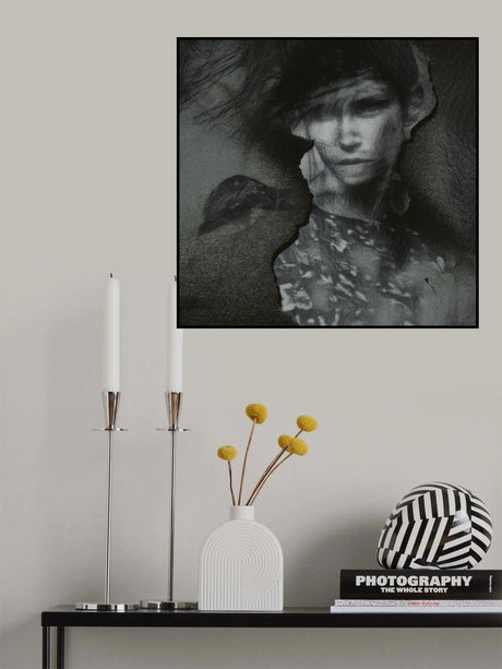 A Quiet Darkness (portrait) Poster och Canvastavla